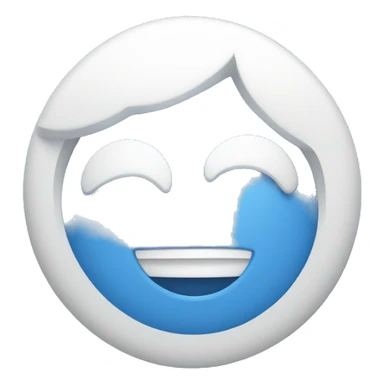 blue and white vitamin sticker