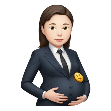 pregnant elon musk sticker