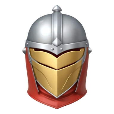 a silver platebody armor, very light silver color, no gold parts, matching the lighter silver medieval helmet style, emoji style sticker