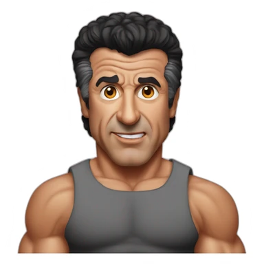 sylvester stallone r sticker