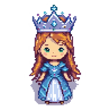 princess crown sticker