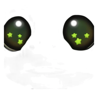 turtle with a star in his eyes sticker