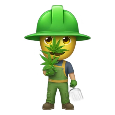 Weed crusher sticker