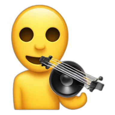 Haut-parleur musique sticker