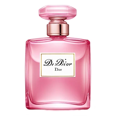 pink dior perfume sticker