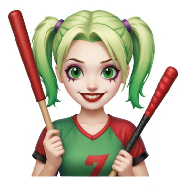 Joker y harley queen sticker