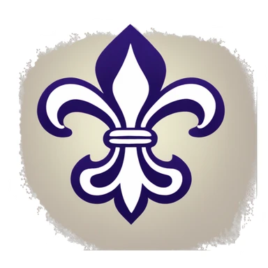 Fleur de lys  sticker