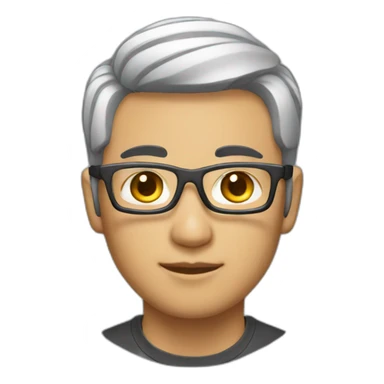 asian software engineer sticker