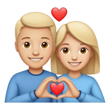 😍+🫶🏻 emoji  sticker