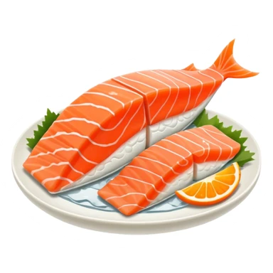 Sashimi salmon  sticker