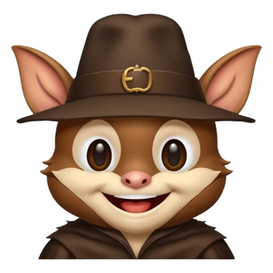 bat with hat sticker