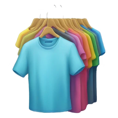 Rack of clothes sticker