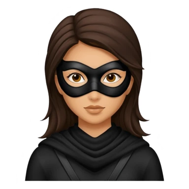 thief  brunette woman sticker