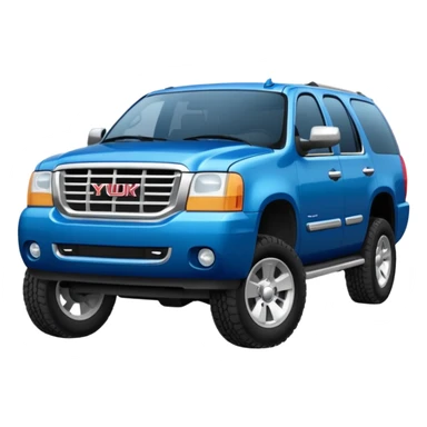 a Yukon SUV truck sticker