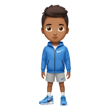 Nike tech with brown boy  sticker