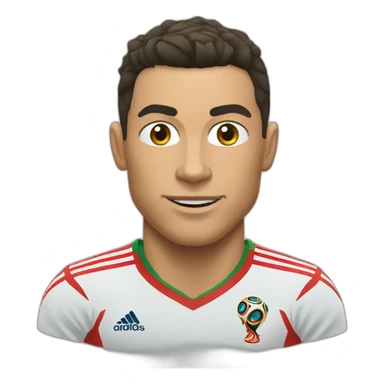 cristiano ronaldo world cup sticker