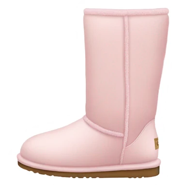 Light pink uggs sticker