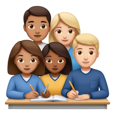 help each other in class  sticker