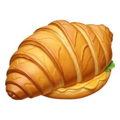 Coquette Croissant sticker