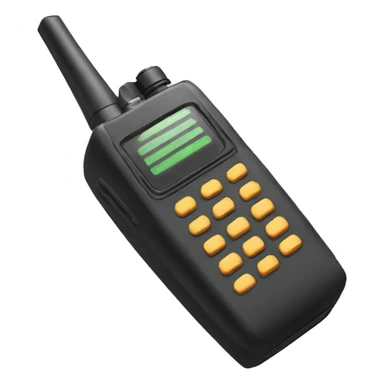 80's Walkie talkie sticker