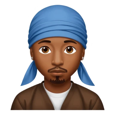 2Pac only face and durage sticker