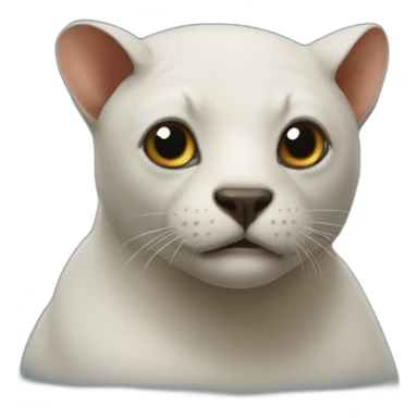 Otarie mange sticker