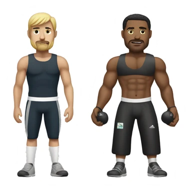 deportista con protesis sticker