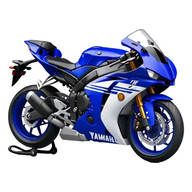 Yamaha YZF (Sportbike) - Yamaha YZF-R1 (Model Year: 2022) (Iconic colour: Blue) sticker