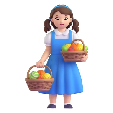Dorothy from The Wizard of Oz sticker