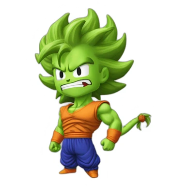 Végéta dragon ball sticker