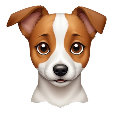 Dog jack russel  sticker