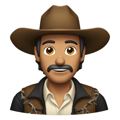 el hombre araña vaquero sticker