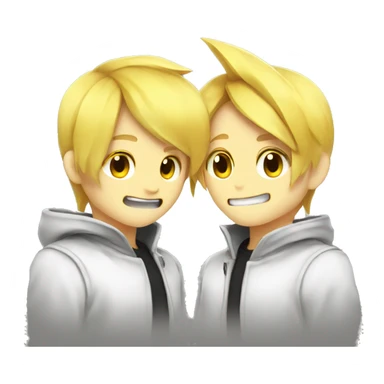 Kagamine twins sticker