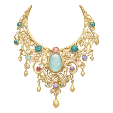 Rococo jewelry  sticker