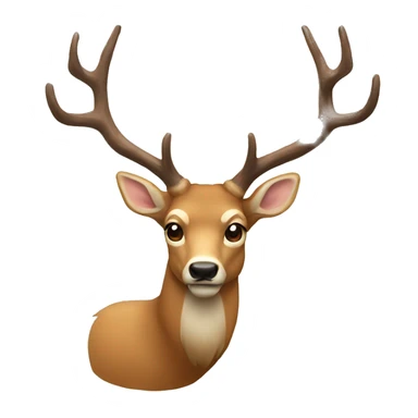 cerf sticker