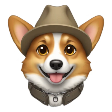 Corgi developer sticker