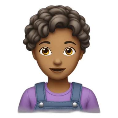 Fille voilet et à côté une fille qui se moque sticker