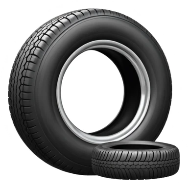 Logo from the word TireShop.ua, where the letter O should be replaced with a tire.  sticker