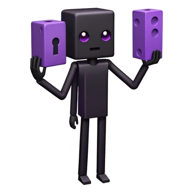 Minecraft Enderman sticker