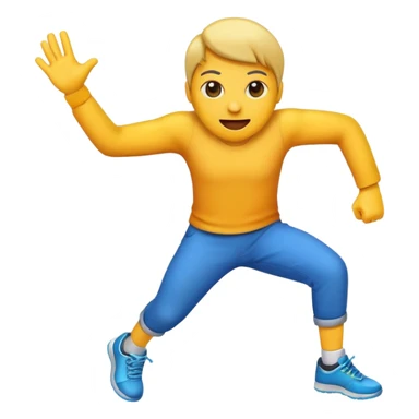 an emoji showing power of $MOVEMENT sticker