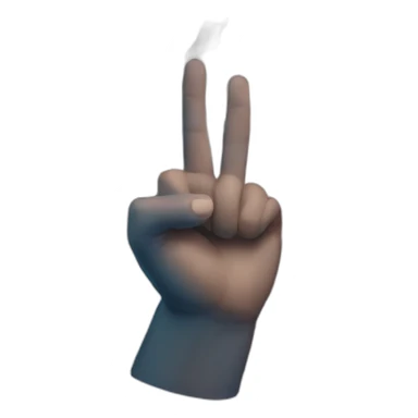 british flag hand pointing right sticker