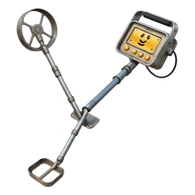 metal detector sticker