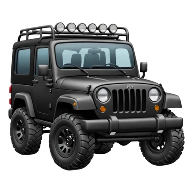 Black Jeep sticker