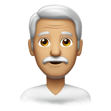 Hombre viejo con barba sticker