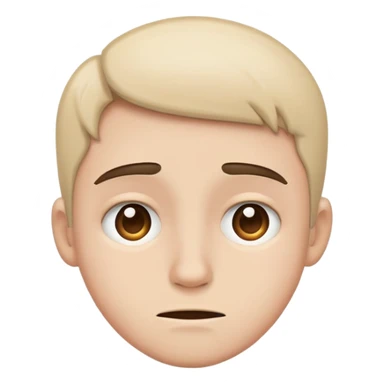 Sad and happy sticker