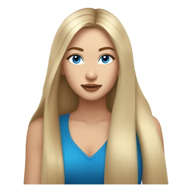 beautiful woman, long straight blonde hair, blue eyes kissing beautiful woman, long straight brown hair, blue eyes,  sticker