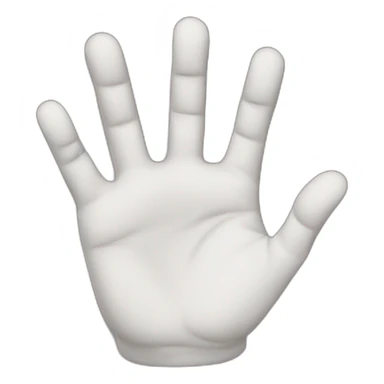 a hand that makes an incredible sign sticker