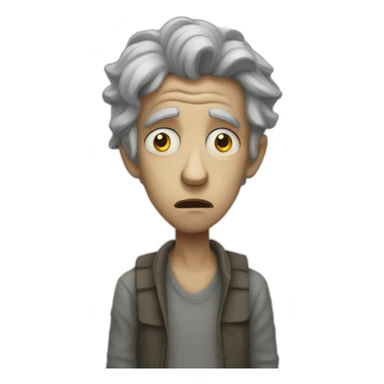 Existential horror sticker