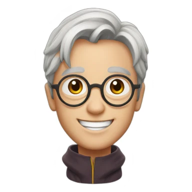 happy harry potter sticker