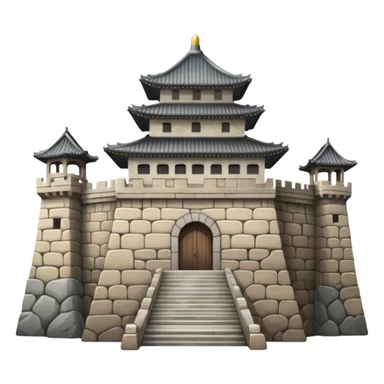 South Korea 
Hwaseong Fortress Palace castle sticker
